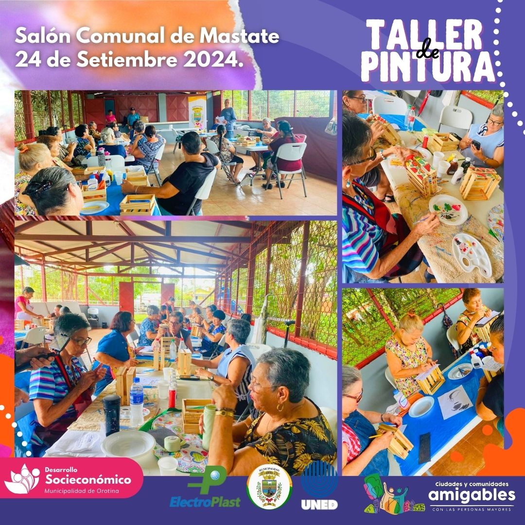 Talleres de Pintura en Santa Rita y Mastate! 